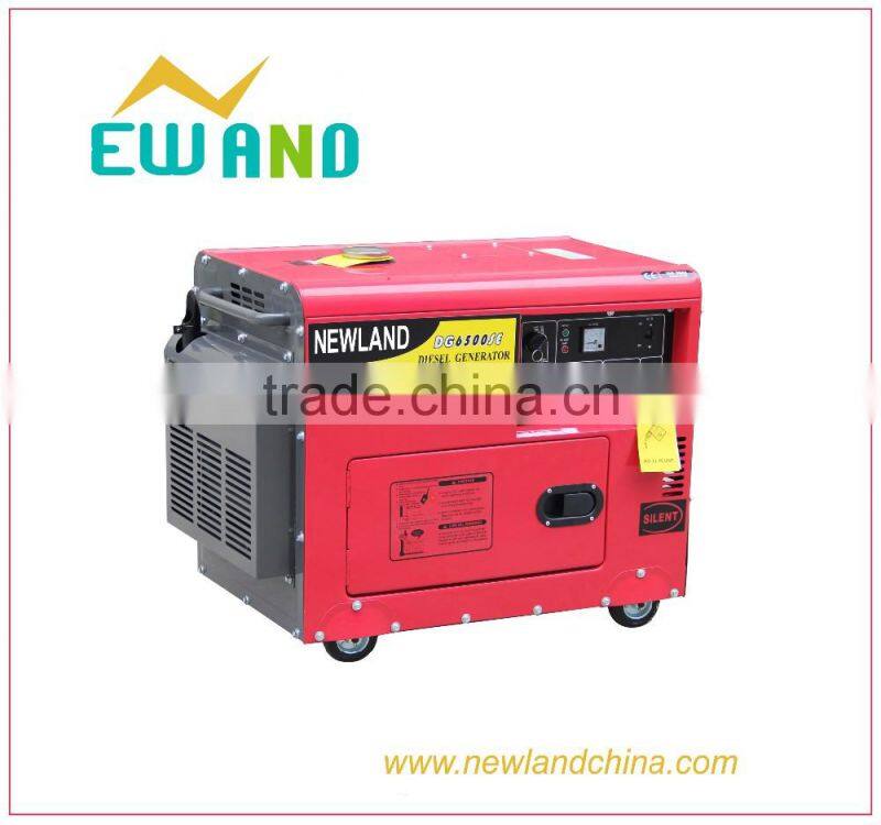dg6500se diesel generator soundproof engine machine 186f low price generator