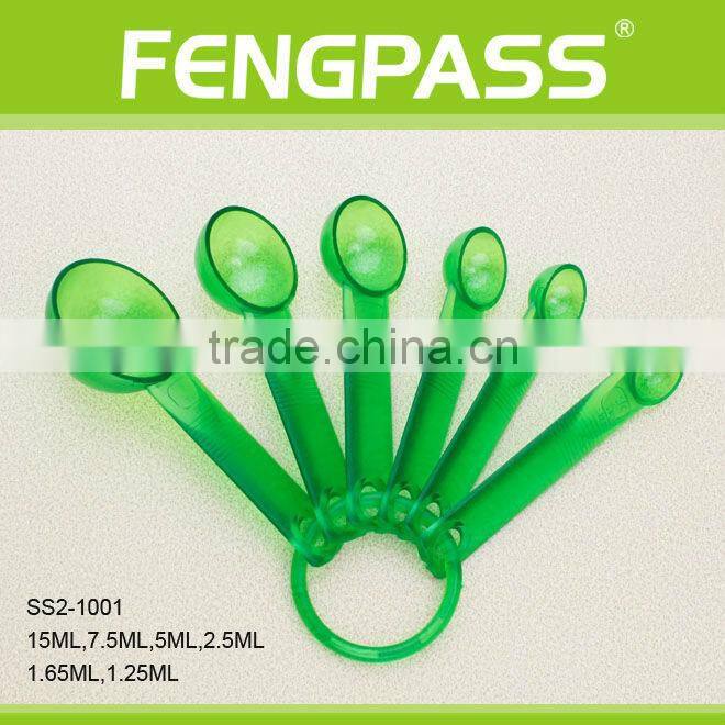 Lovely plastic measuring spoon(16-51-64)