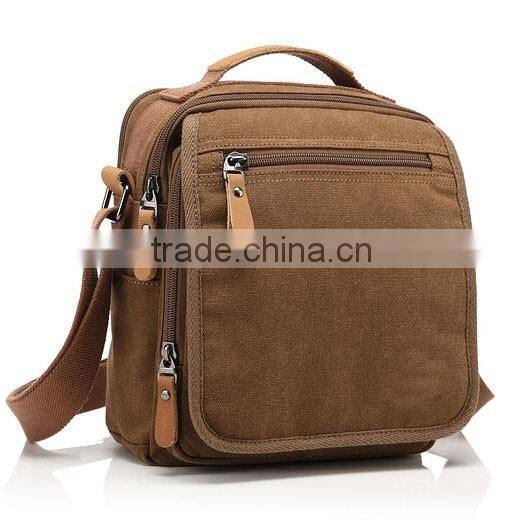 Small Canvas Shoulder Bag Messenger Bag Work Bag