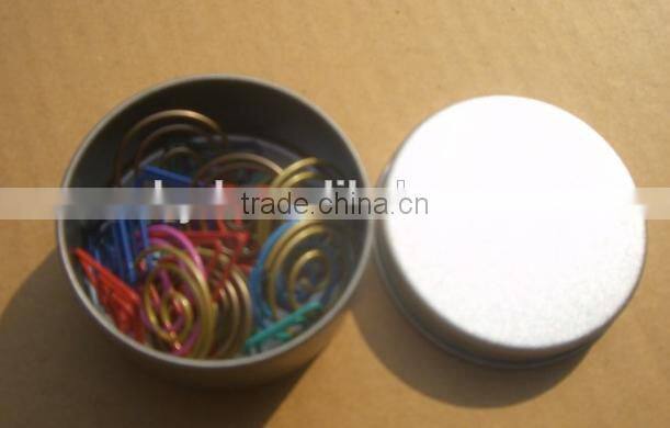 Tin Box for Star Shaped Paper clips