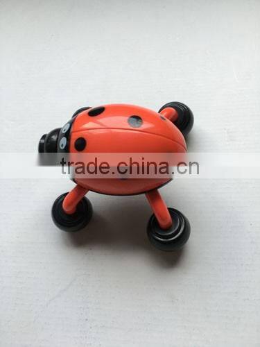 2016 cartoon/animal electric massager/body massager with four leg/ladybird