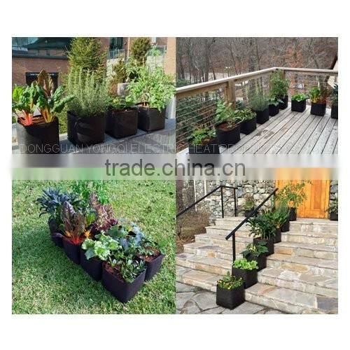 Fabric Grow vegetable and flowers bag