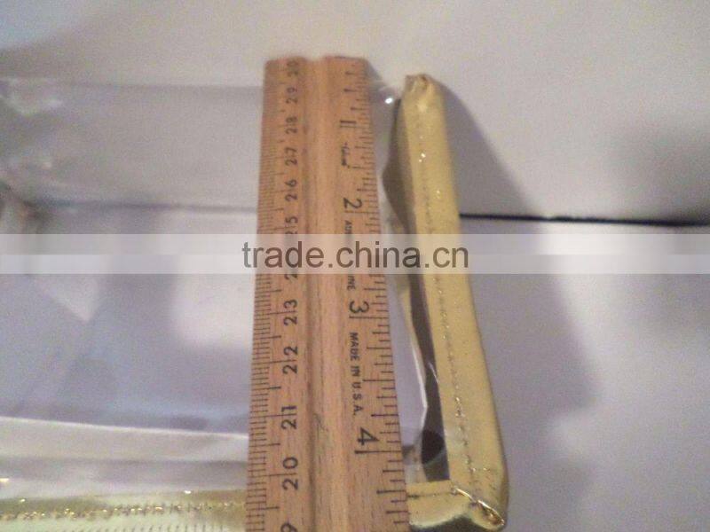 Clear Vinyl Transparent Makeup Bag Toiletry Kit Travel Pouch Cosmetic Bag Case