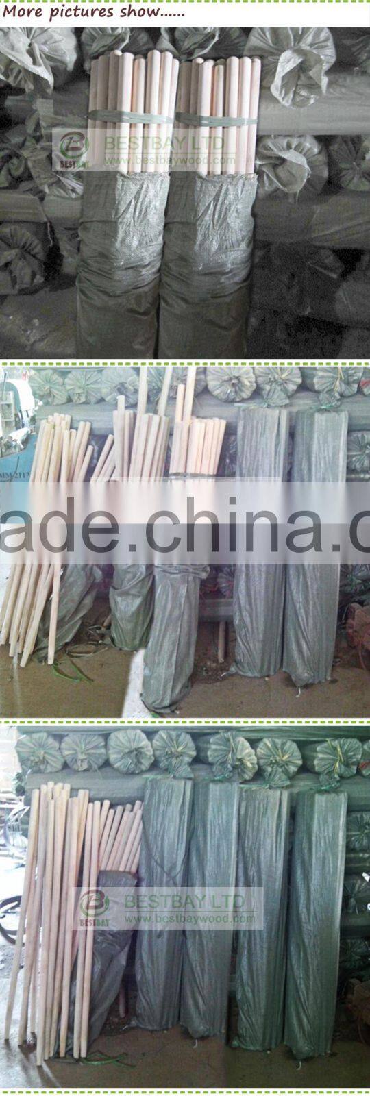 Factory cheap price wooden mop handle