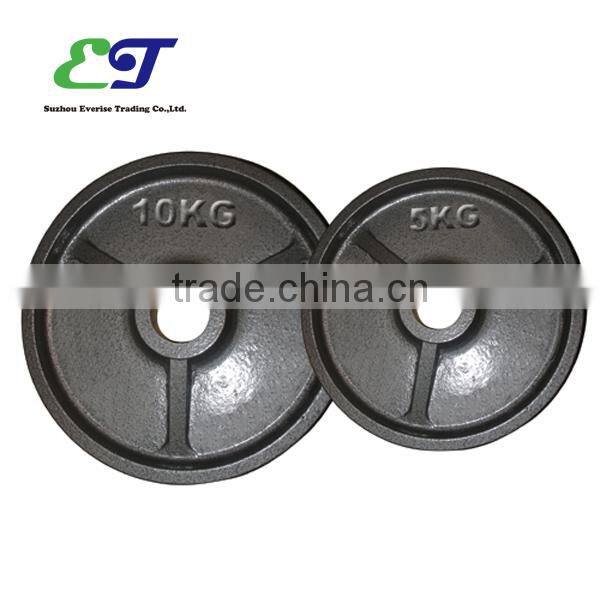 10kg / 5kg Olimpic bumper plates / crossfit black weight lifting plates