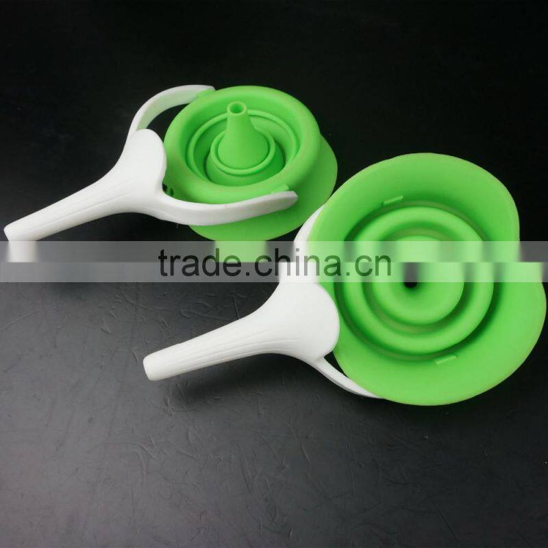 16127 silicone folding funnel with pp handle