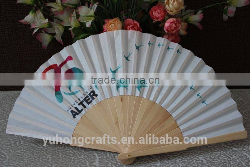 Custom Souvenirs Spanish Wood Fan