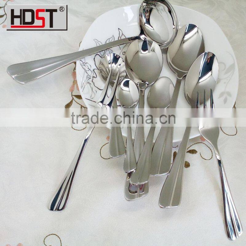 German stainless steel cutlery restaurant good quality 30pcs kinds of flatware set
