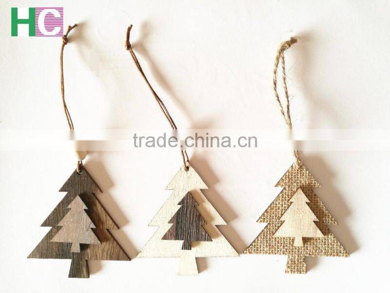 high quality handmade fabic christmas tree ornaments