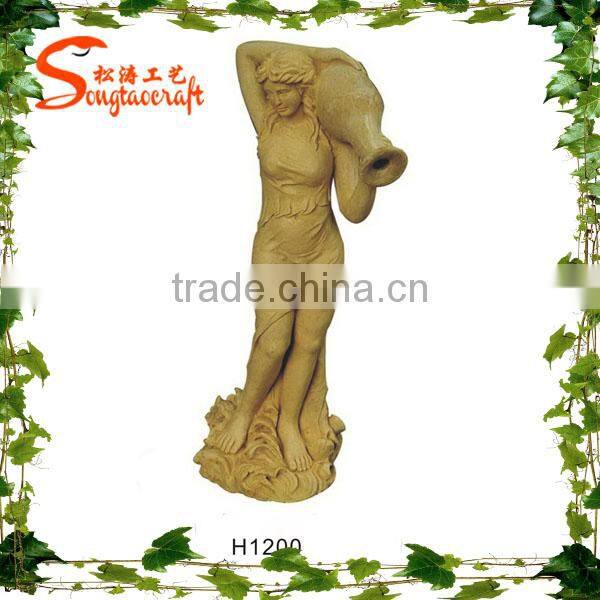 New design artificial statue customized garden decoration artificial statue