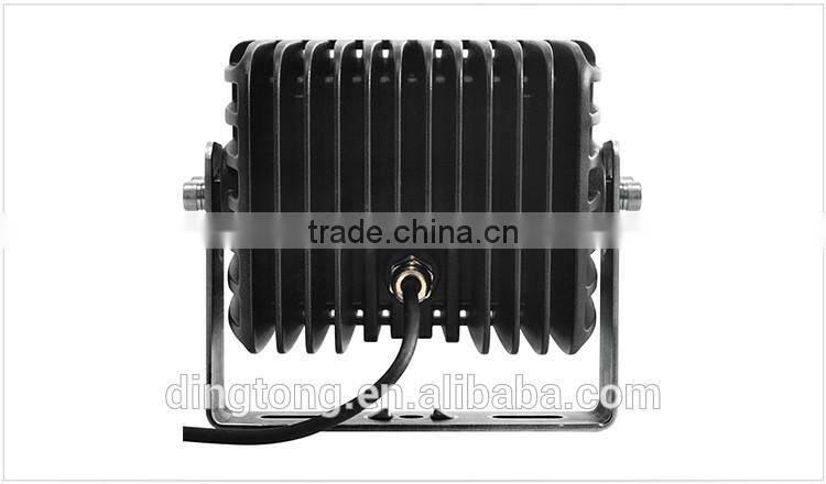 LED truck mining lights 100w 6" x 6" LED Work Lamps construction railroad industrial