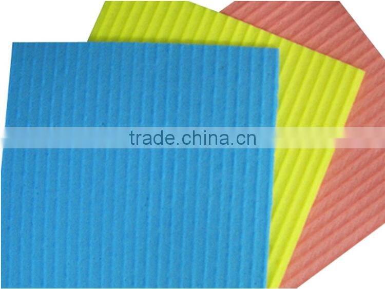 China supplier over 13 year factory cheap wet cellulose sponge dish cleaning sponge