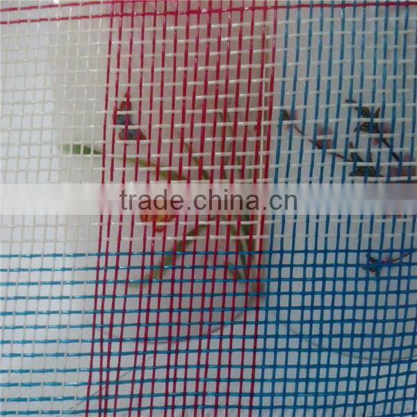 PVC coated fiberglass window screen