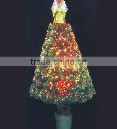 HOT!!2012 Decorative Fiber Optic Christmas Tree