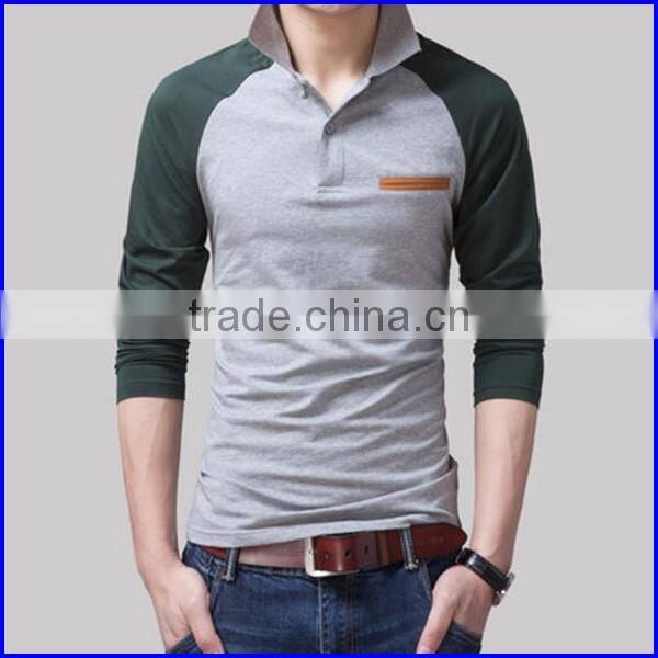 high quality cotton polyester brand polo men shirts long sleeve unifrom polo shirt