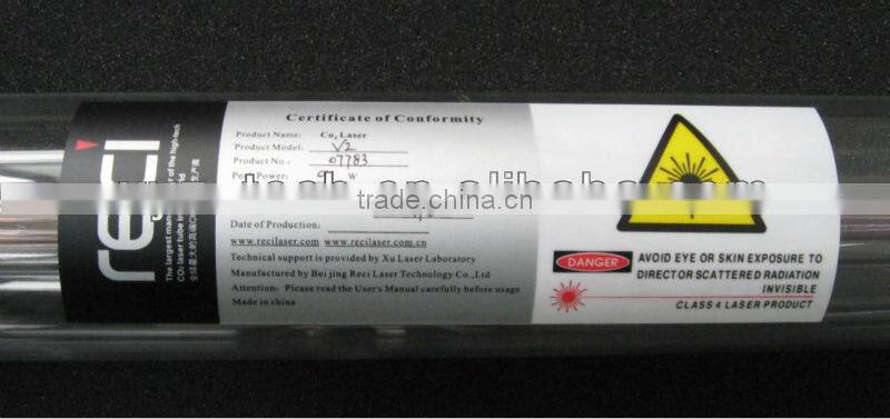 Reci 80W 100W 130W 150W laser equipment parts laser cutting machine parts of laser cutting machine co2