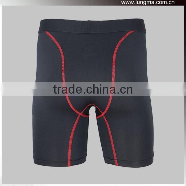 4 needle 6 thread Sewing Compression Sports Shorts