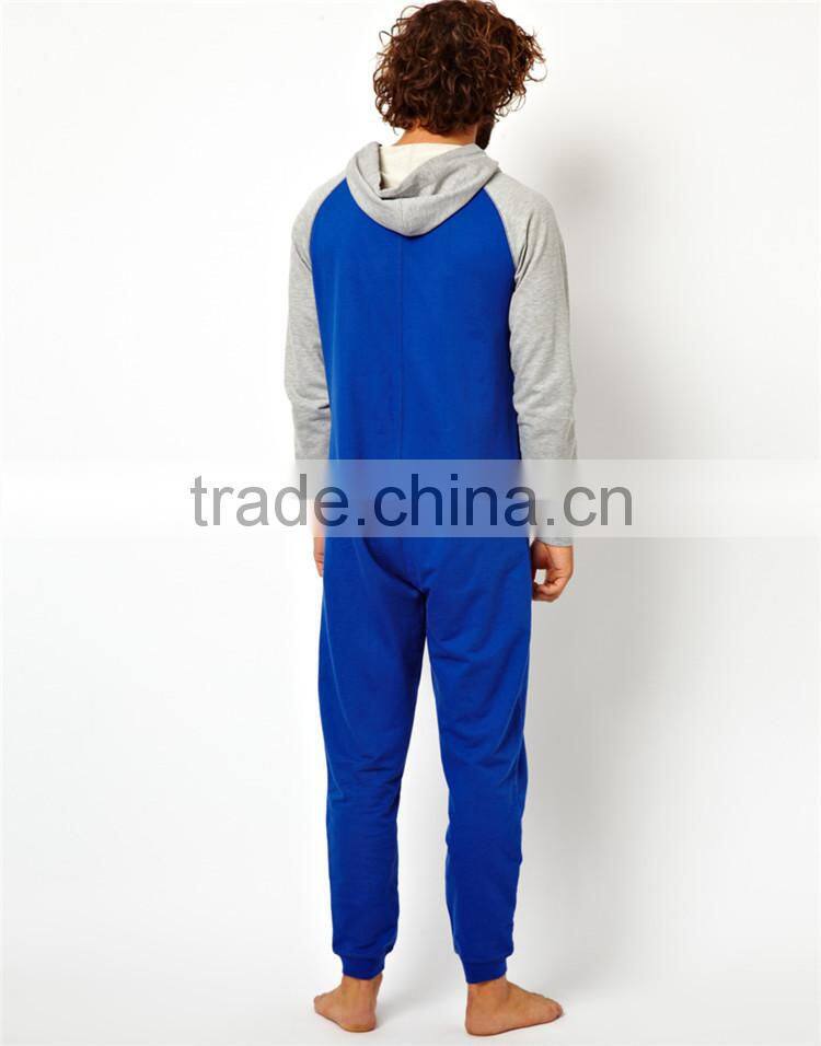 PA0047A wholesale cheap plain adult raglan sleeves onesie for men
