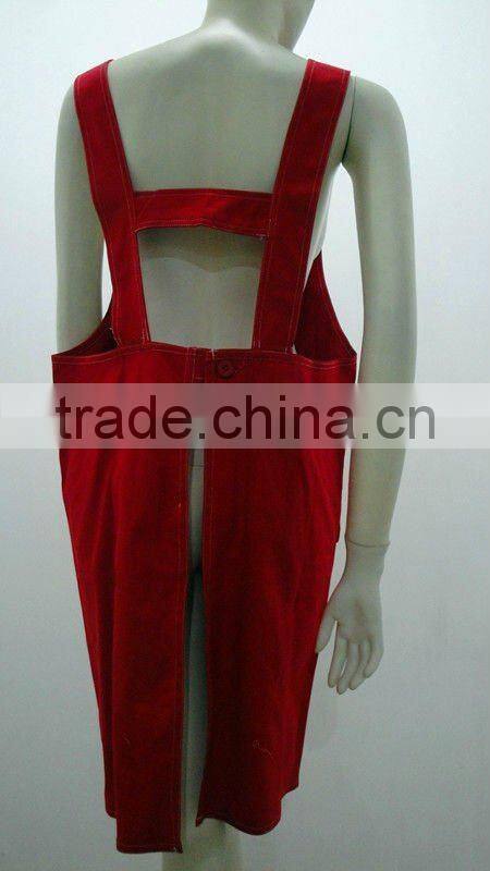 ployester 100% cotton cleaning cheap aprons printed