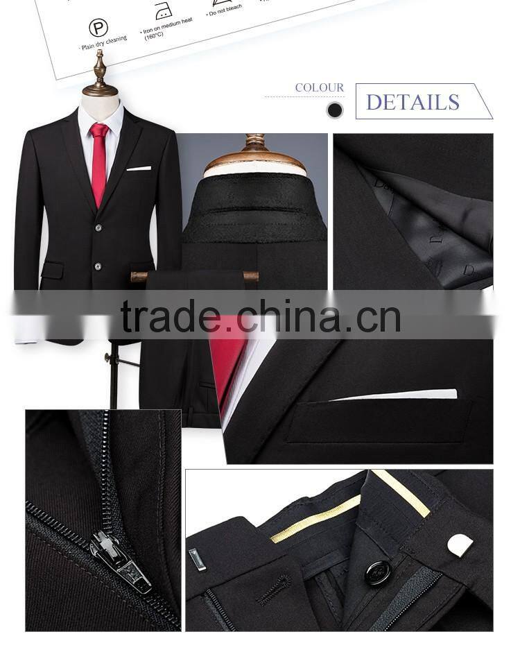 Daynoliao latest design men's wedding suits 2 pieces slim fit men dressTuxedo suits