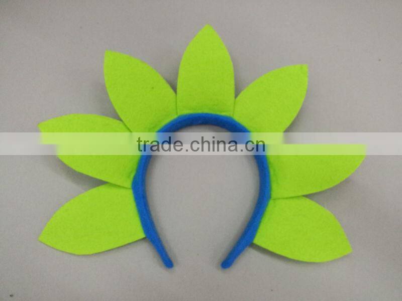 2014 handmade knit crochet flower headband,headband with flower