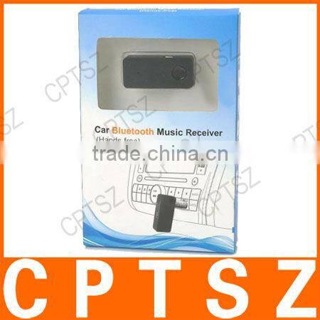 LXB3505 Car Bluetooth V3.0 Music Receiver w/ Stereo Output / Handsfree - Black