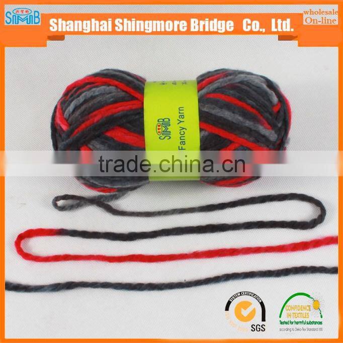 Knitting yarns supplier china best selling oeko tex certified melange acrylic yarn with acrylic yarn prices