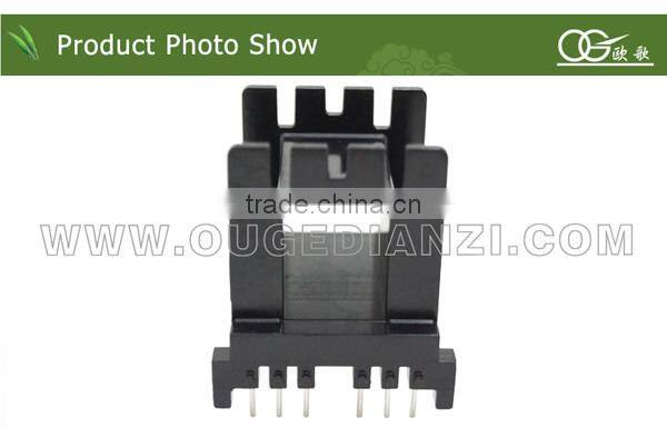 220v 12v current transformer bobbin EE55 horizontal pin6:6
