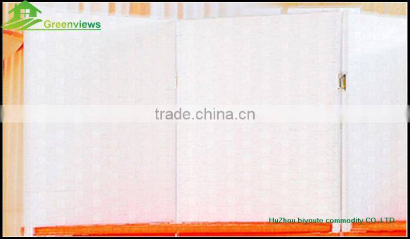 Wooden antique room screen folding screen custom acrylic folding screen / clear plastic screen/soundproof room divider ,GVSD034