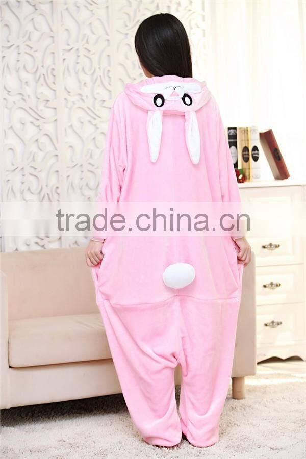 latest flannel girls honey rabbit pyjamas