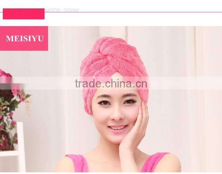 Towel hair wraps microfiber turbie twist drying cap towel