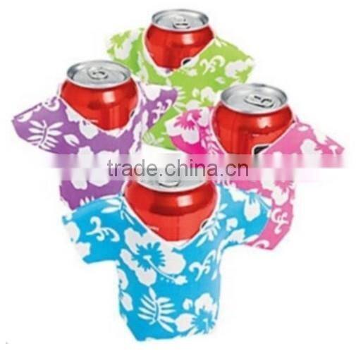 Wholesale customized logo neoprene beer cooler holder for bottles or cans bulk