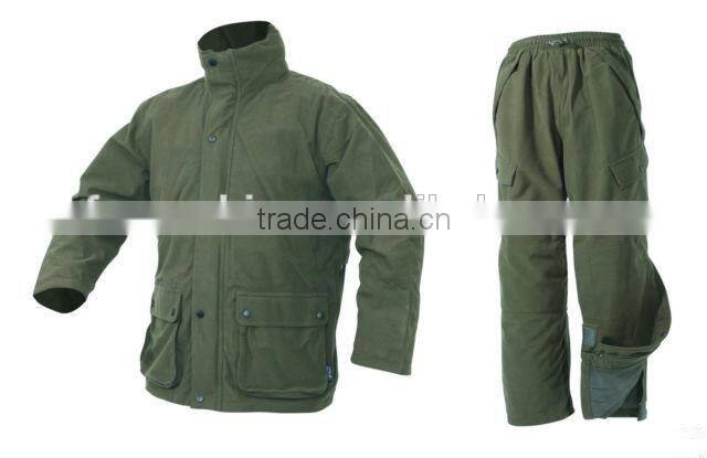 Green Waterproof Extreme Winter Hunting Clothes for men