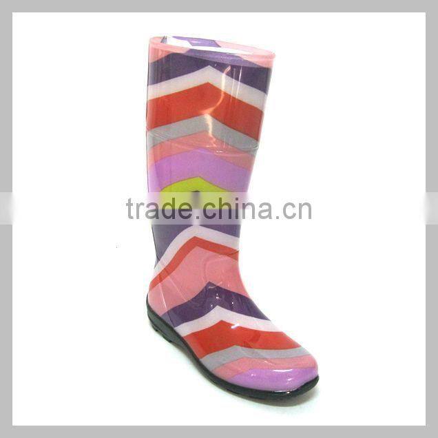 Ladies pvc rain boot