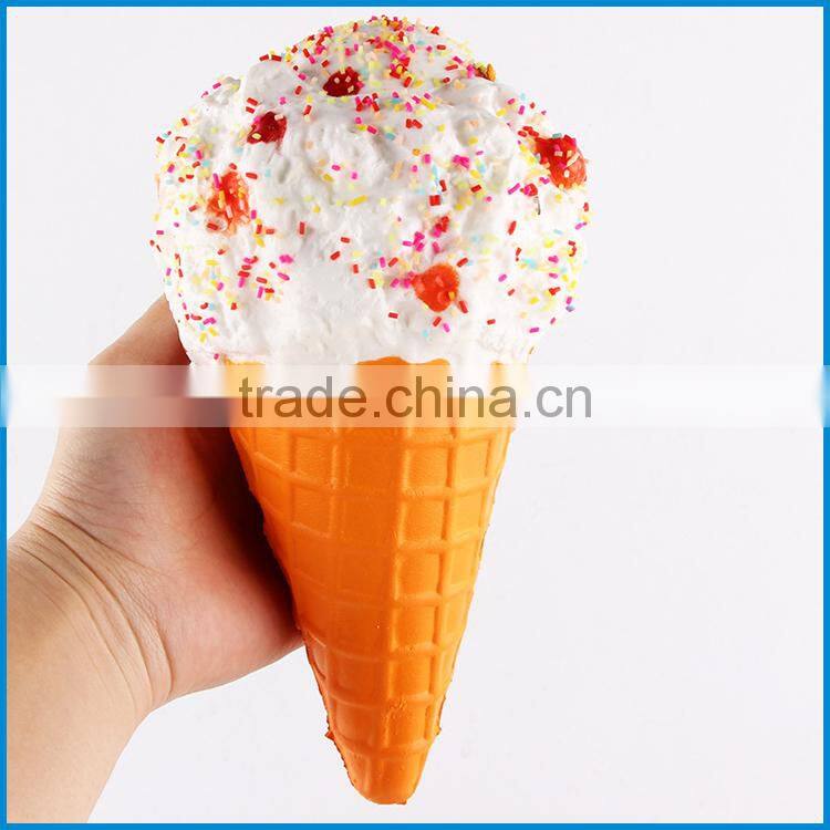 Japan hot selling big ice cream kawaii toys squishy slow rising