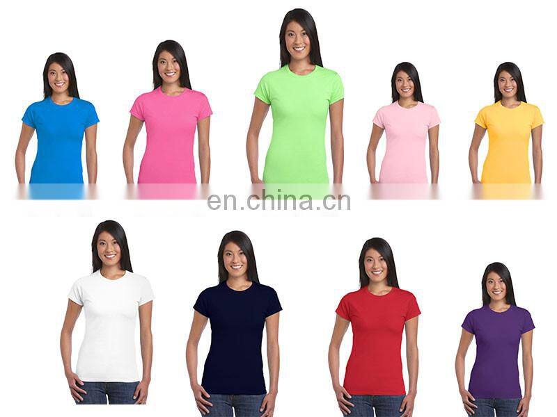 Fashion 100 cotton custom design army green t shirt women clothing