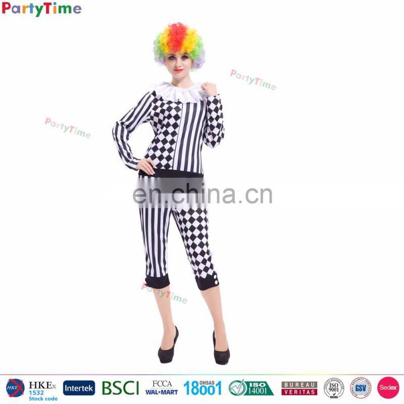 wholesale halloween anime cosplay costume sexy adult woman clown costume