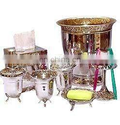 BRASS Embossed Bathroom Accessories