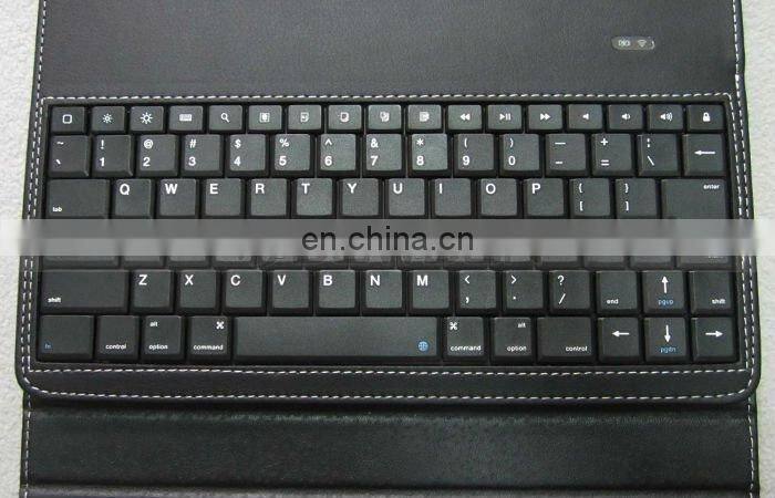 Folding Leather Protective Case Bluetooth Keyboard for iPad