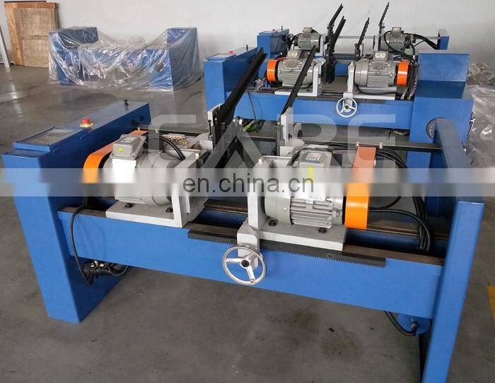 DEF-FA/52 High speed double head pneumatic chamfering machine for round pipe tube facing