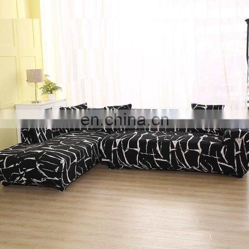 L Shape Corner Armchair Sectional Slipcover Sofa Covers Stretch Furniture Covers Elastic Sofa Covers