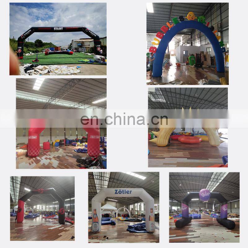 Factory Price Inflatable Start And Finish Line Commercial Race Inflatable Arch For Sale