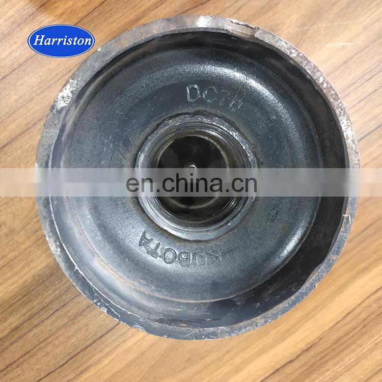 Kubota DC70 harvester chassis with Welding roller Harvester Parts