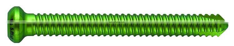 Customized locking screws orthopedics implant titanium nail