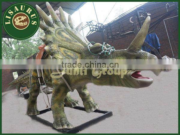 Lisaurus-R Coin operated kiddie rides dinosaur ride