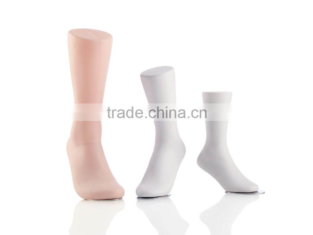 Plastic Foot Mannequin Dispaly socks/shoes feet mannequin Model M0026-RC1/2/3