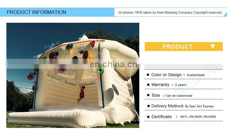2018 new design pure love spire inflatable wedding party tent for sale