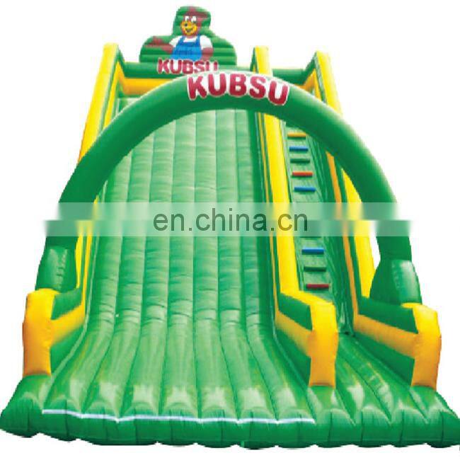 Triple lane safety pool inflatable water slide from Guangzhou