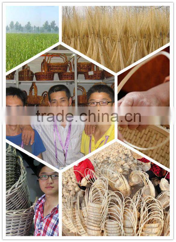 rectangular wicker basket tray