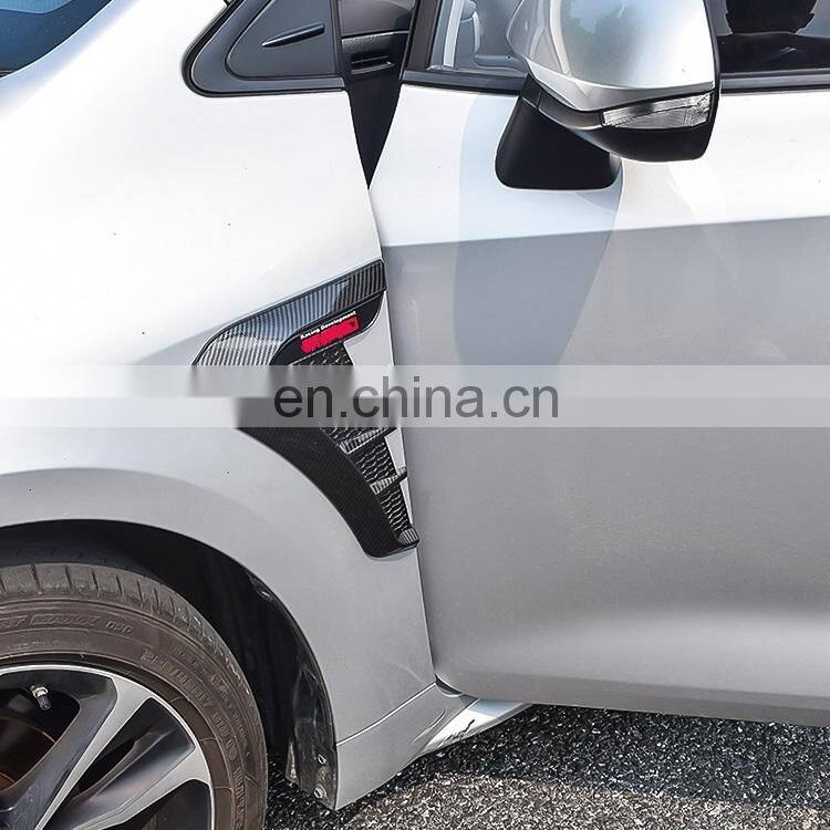 Auto parts factories sell cheap Universal Side Wing Universal modified leaf plate Side Vent Air Wing For All the Cars